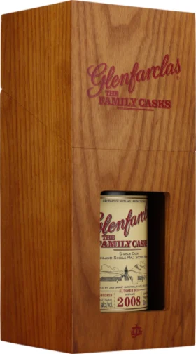 GLENFARCLAS VINTAGE 2008 FAMILY CASKS 70CL