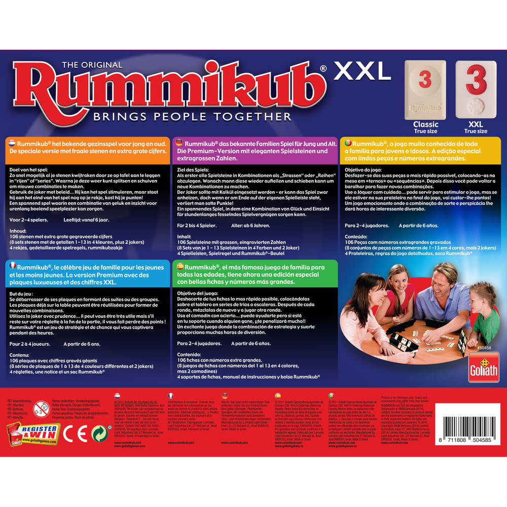 Goliath Rummikub XXL