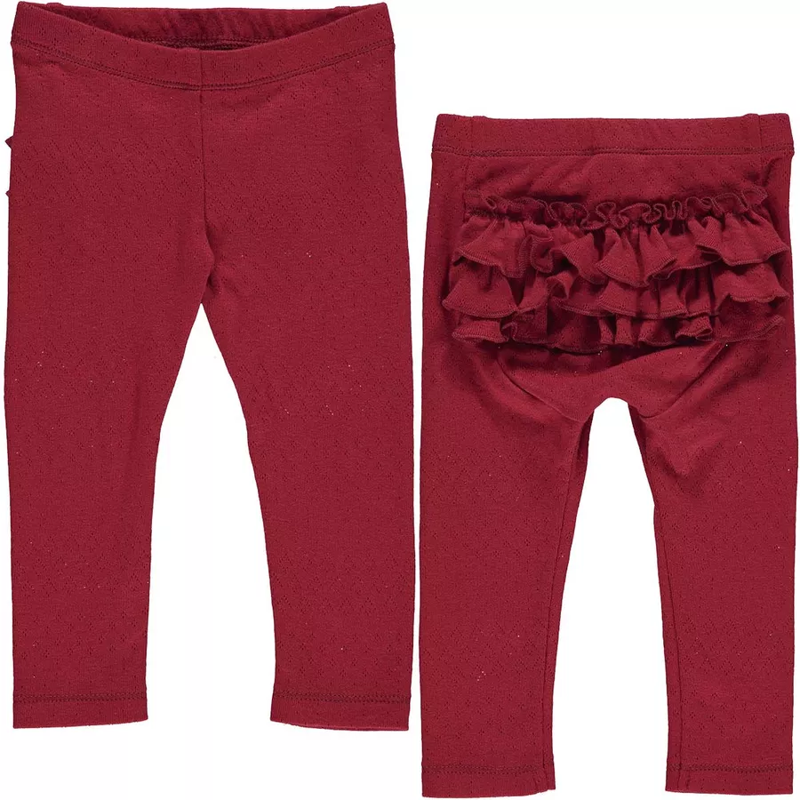 Müsli Babyleggings Berryred