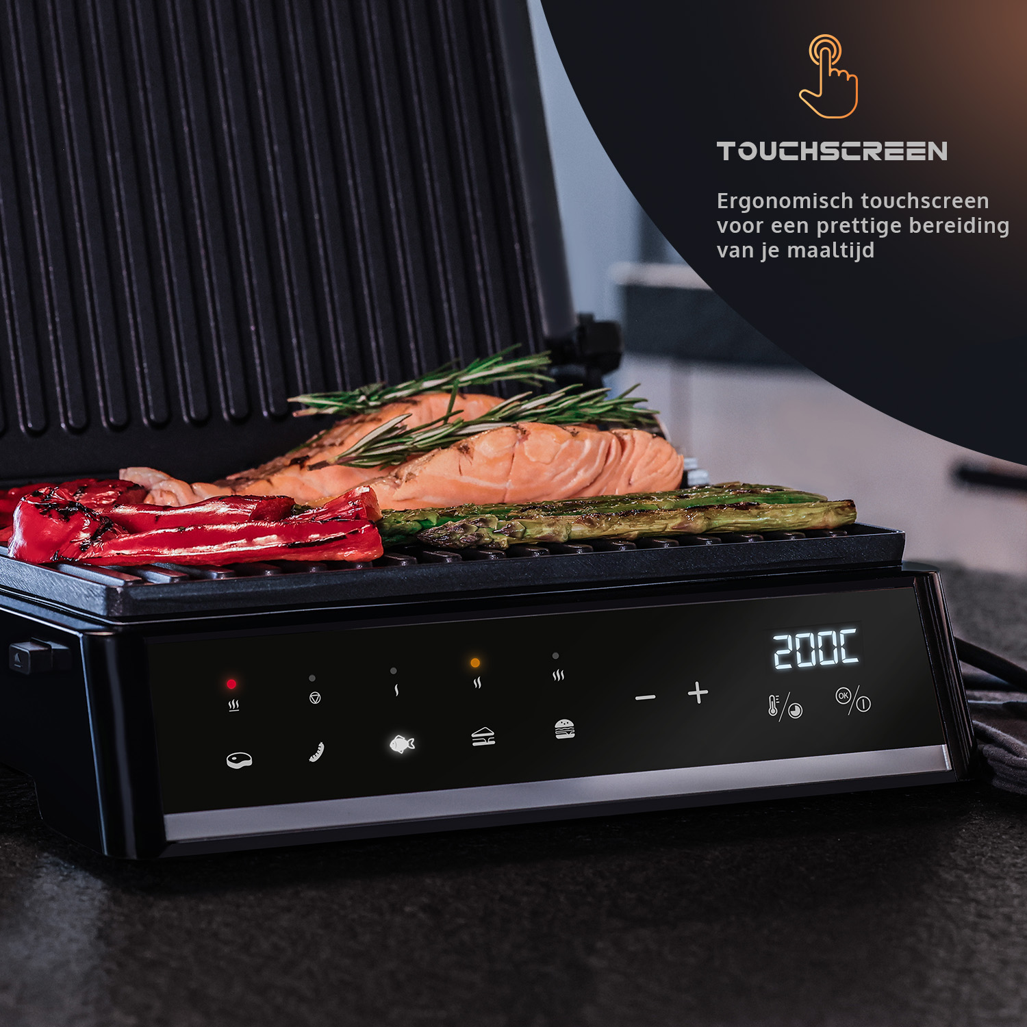JAP Integrill Smart contactgrill