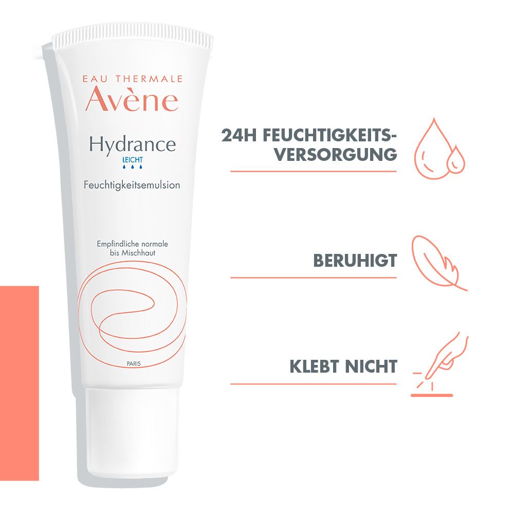 Avène Hydrance leicht Feuchtigkeitsemulsion - intensive Feuchtigkeitspflege