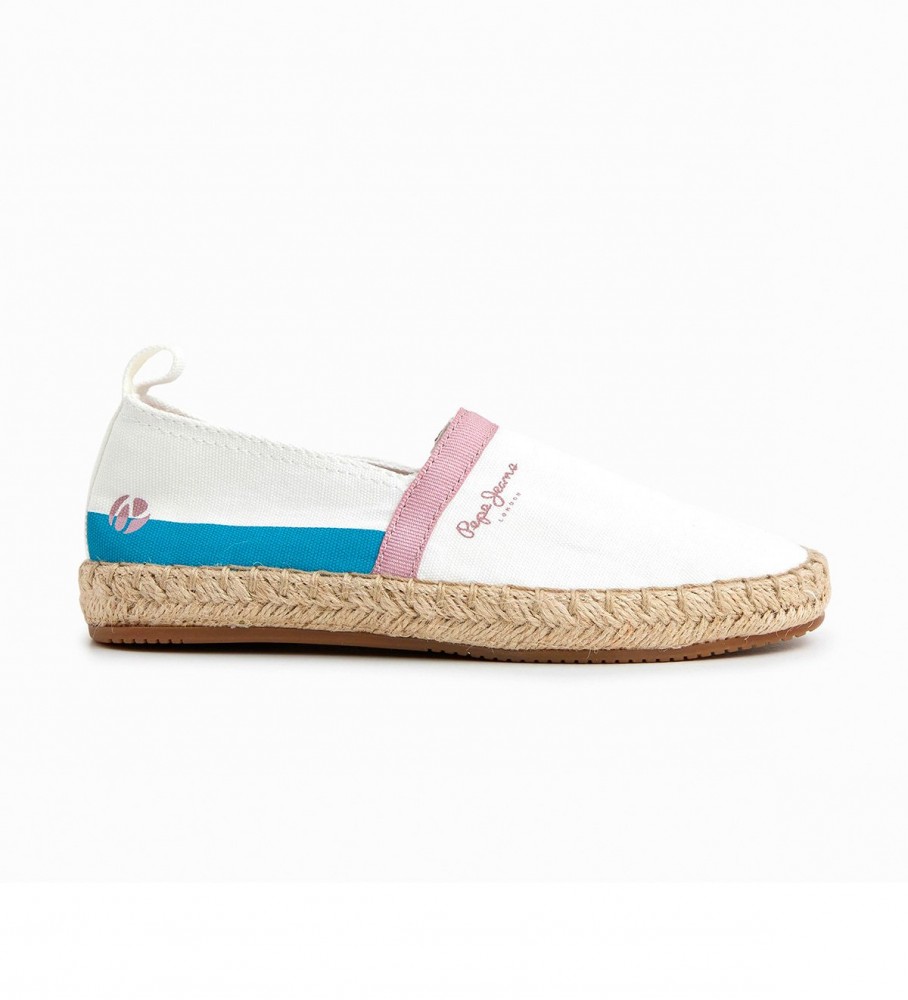 Alpargatas Pepe Jeans Slip On Tourist Camp G brancas