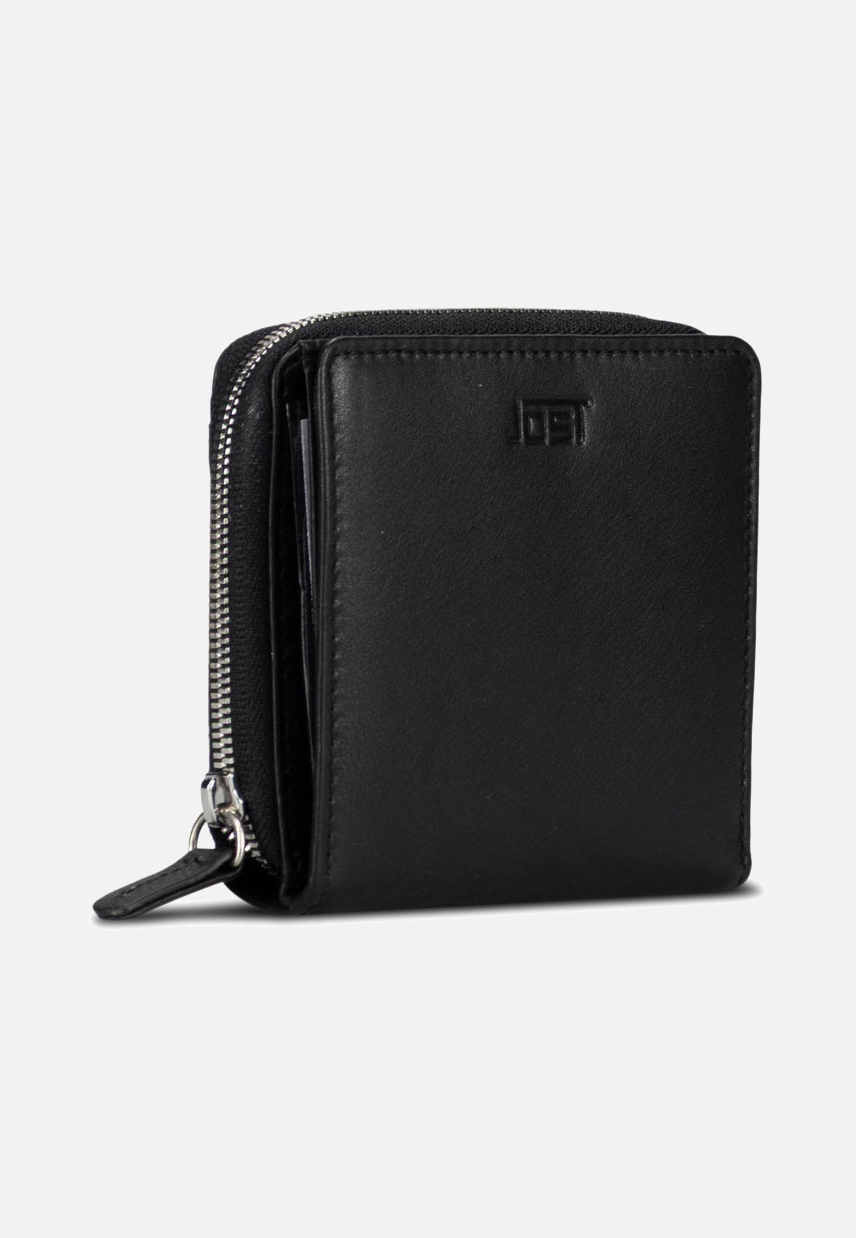 Odense Zip 6334 Small Black - Portemonnaie