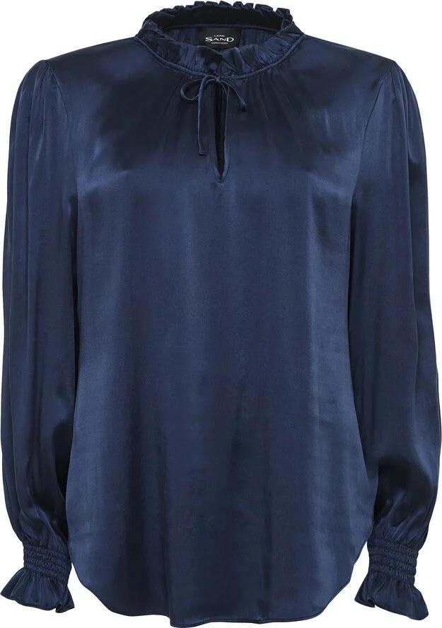 Sand 3176 Matt - Lalie Blouse Blå