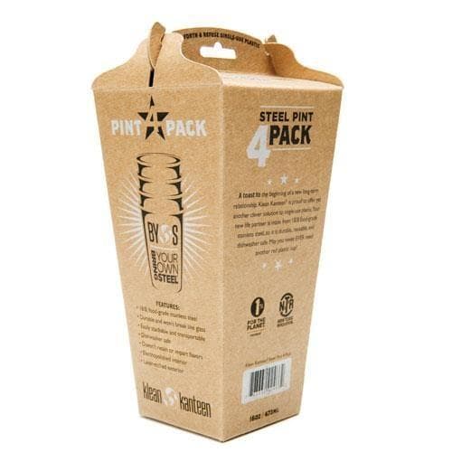 Klean Kanteen 473ml Pint Cup 4-pack (KSSC16-4PK)