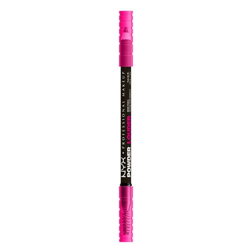 NYX Professional Makeup Powder Louder Brow Pencil, 09 Black