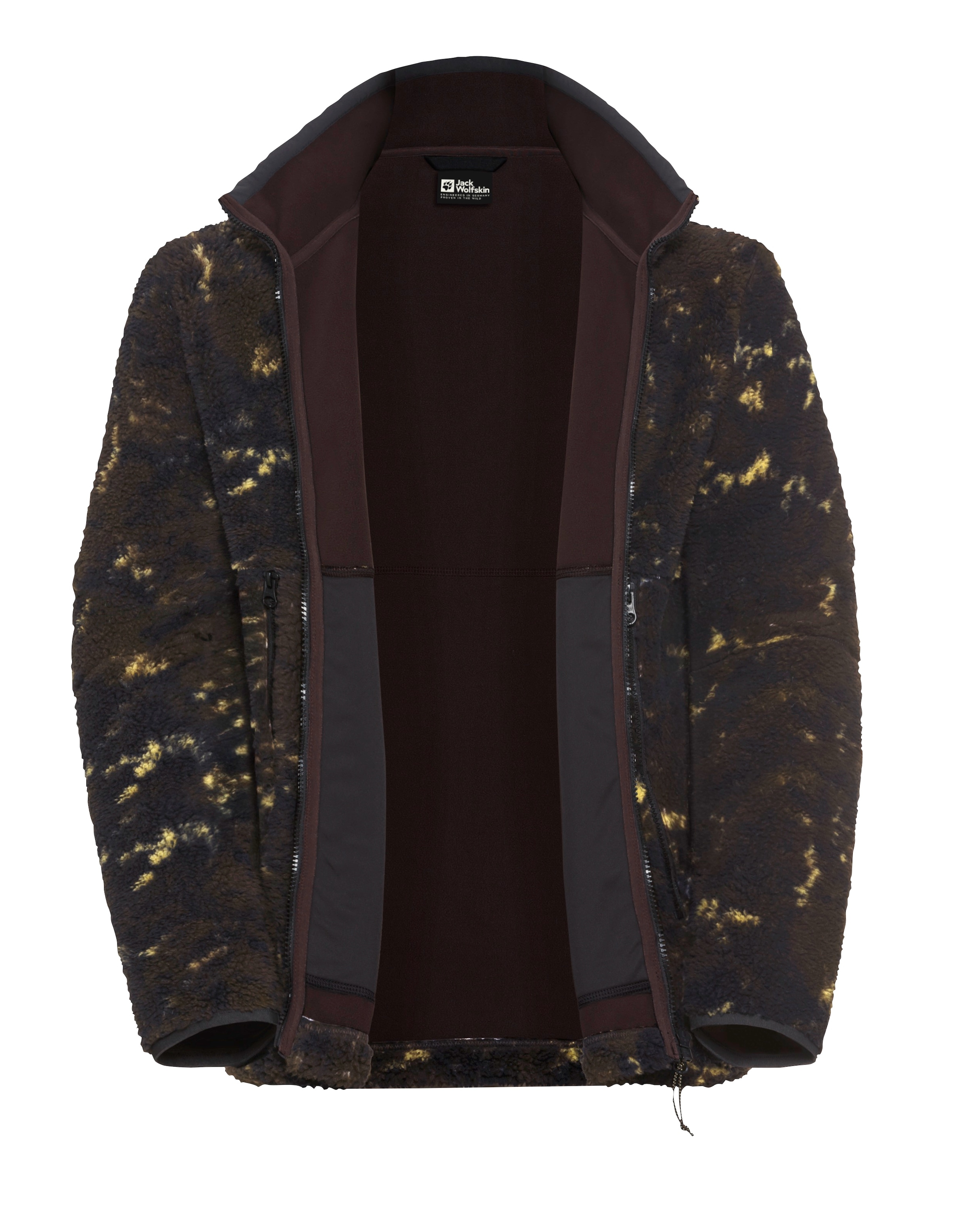 Jack Wolfskin Fleecejacke Winddicht, atmungsaktiv, Übergangsjacke