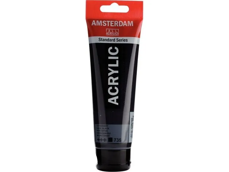 Amsterdam Standard Series Acrylic Tube Oxide Black 735