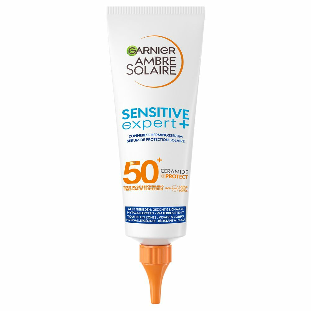 Garnier Ambre Solaire Sensitive Expert+ Zonbeschermingsserum SPF 50+125 ml