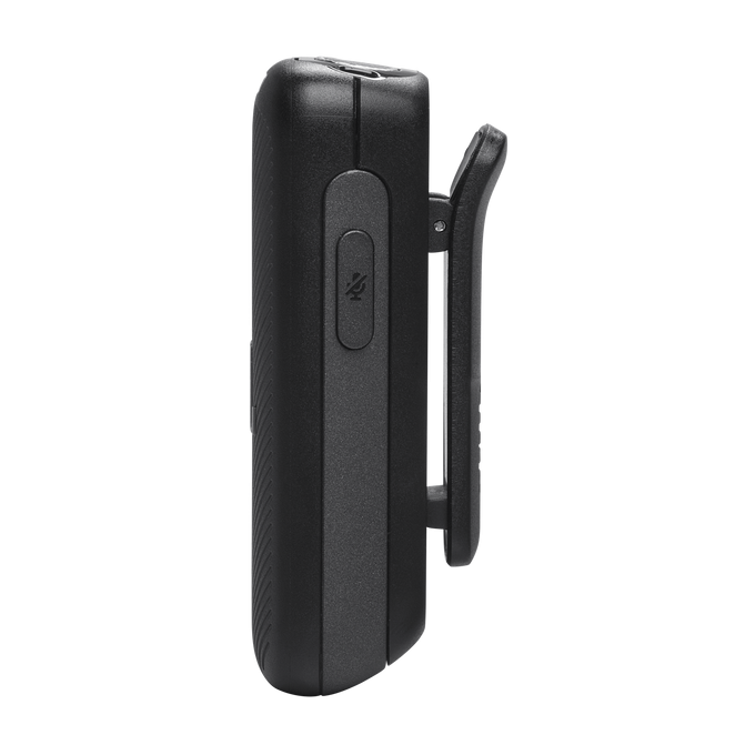 Quantum Stream Wireless Lightning Mikrofon mit Dongle für Streaming und Podcasting für iPhone (JBLSTRMWLLGHTBLK) - Schwarz