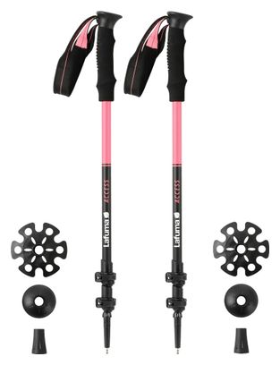 Paire de Bâtons de Randonnée Lafuma Access Rose