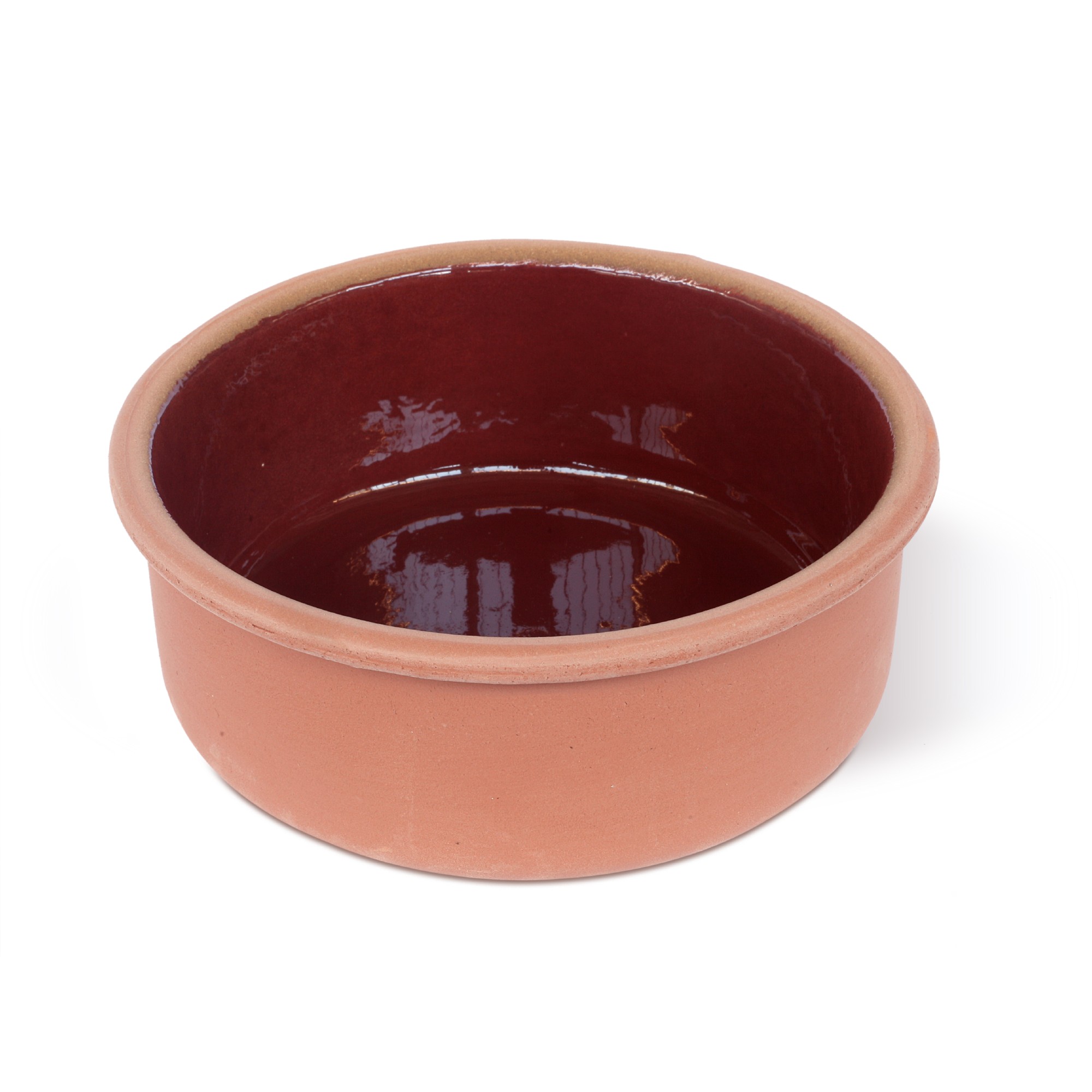 Auflaufform Terrakotta, rund, Ø 16 cm, H 6 cm zu 3,20