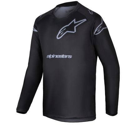 Maillot cross Alpinestars RACER - GRAPHITE - ENFANT - Noir / Gris