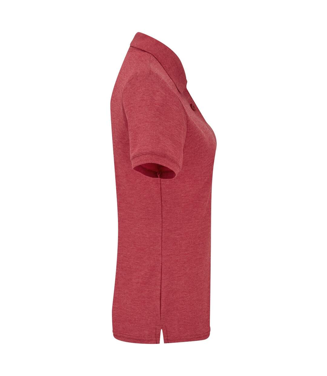 Fruit Of The Loom - Polo manches courtes - Femme (Rouge chiné) - UTBC384