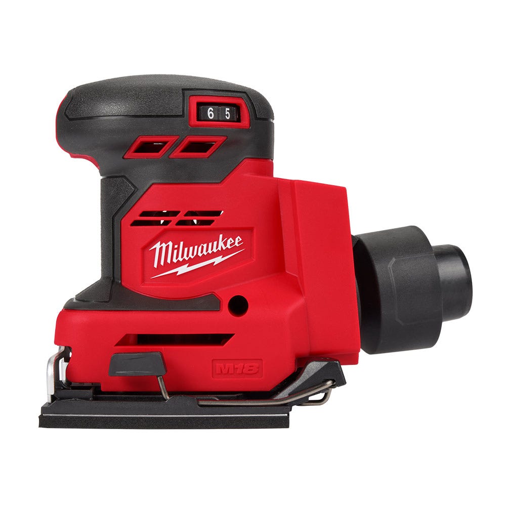 MILWAUKEE 18V 1/4 Sheet Sander Skin M18BQSS0