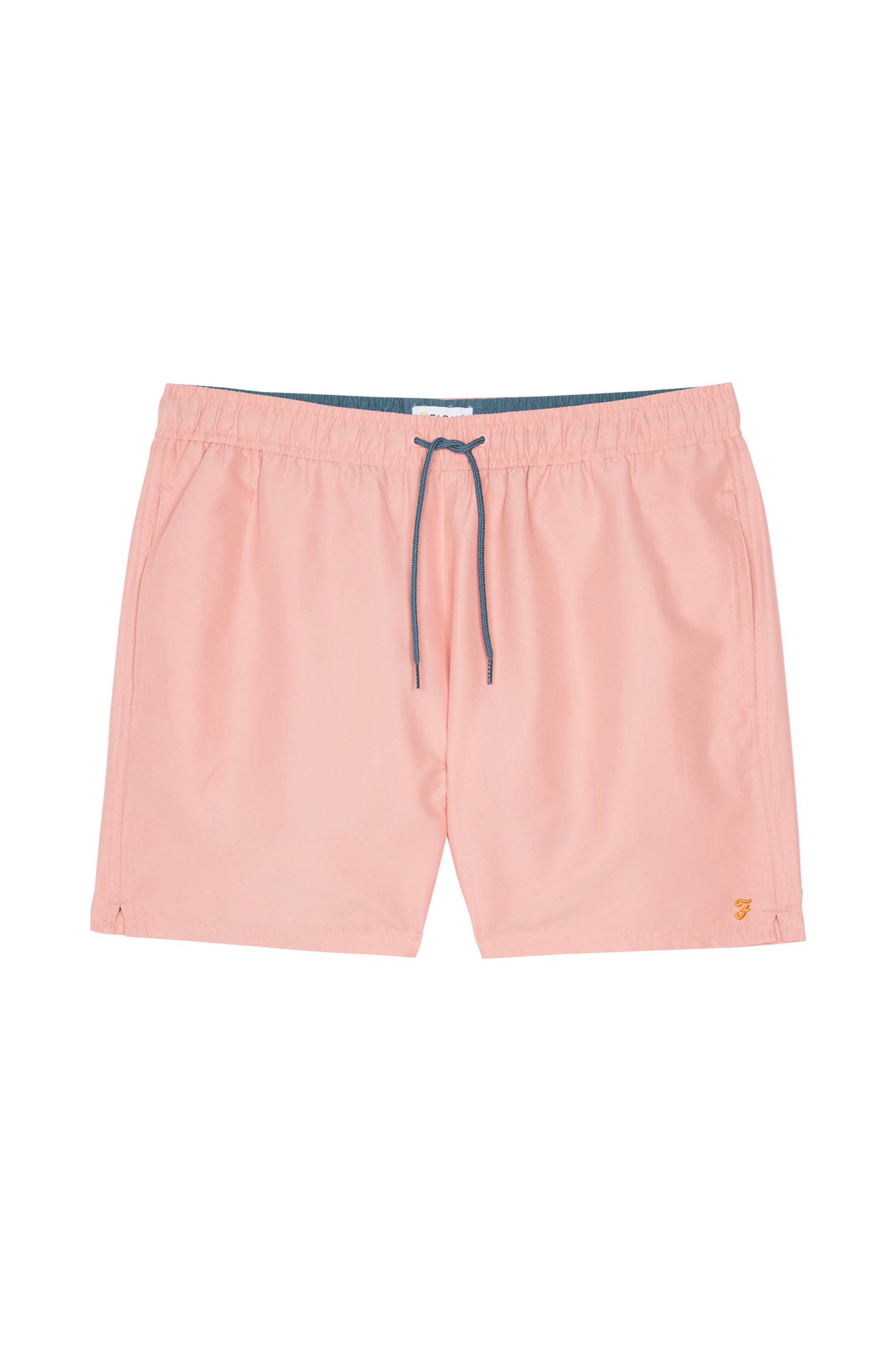 FARAH Short de bain COLBERT PLAIN SWIM Rose