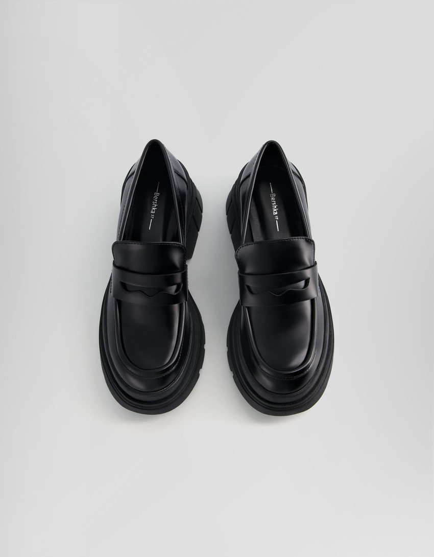 mocassins plataforma
