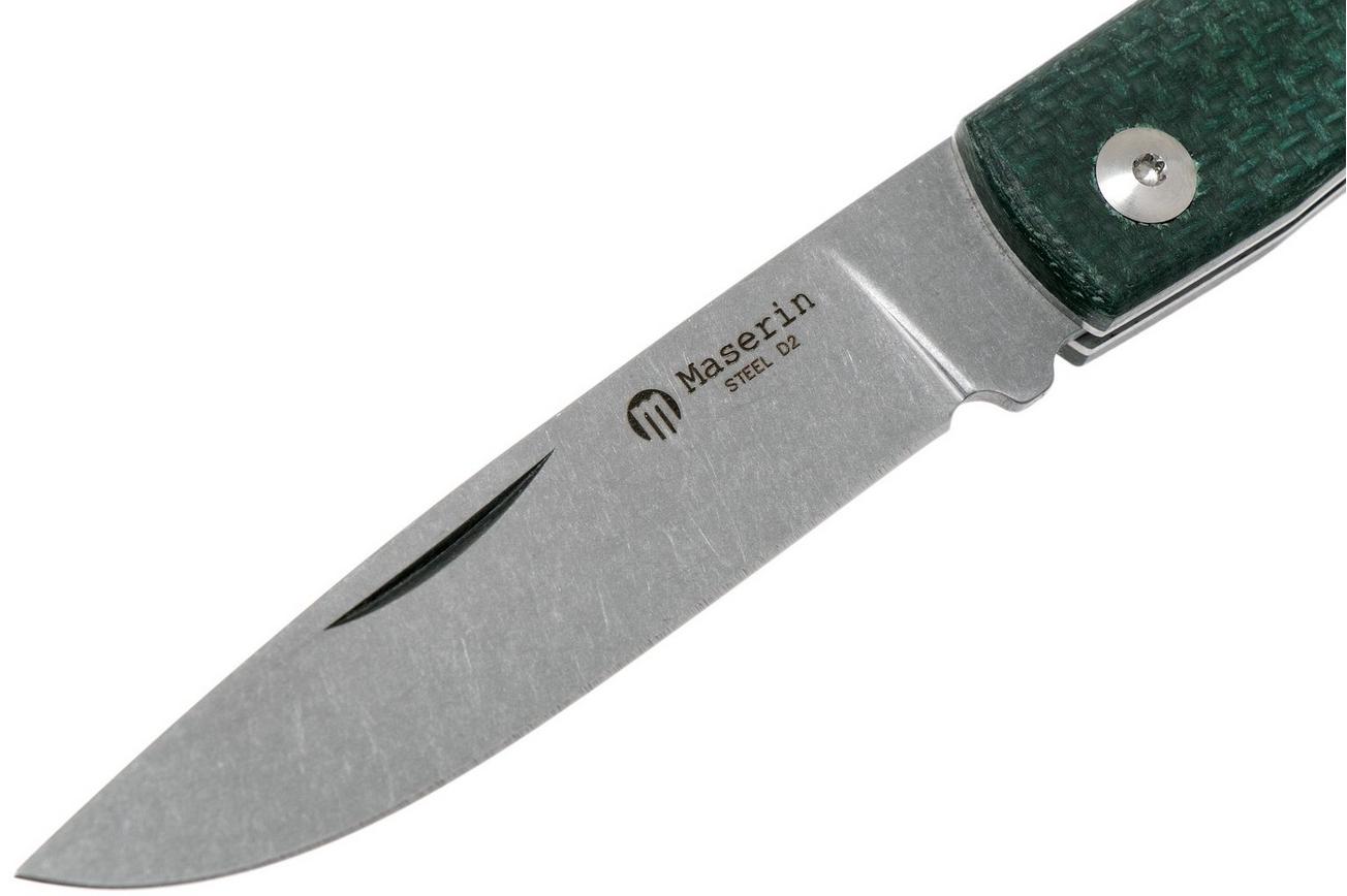 Maserin Scout Green Micarta zakmes, 163-MV
