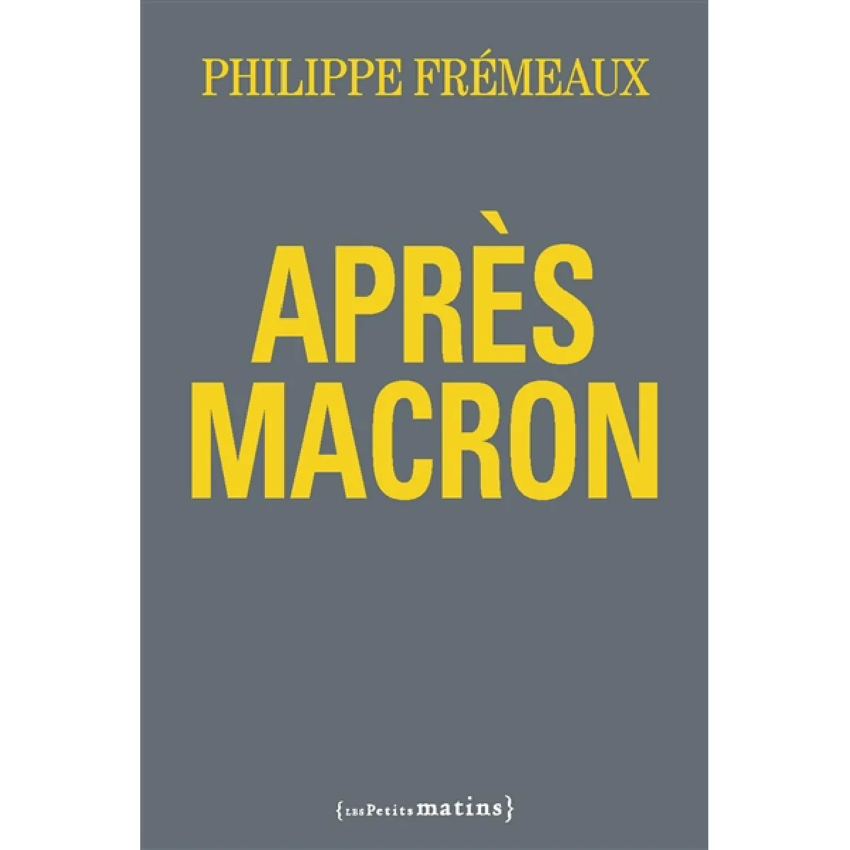 Après Macron · Occasion