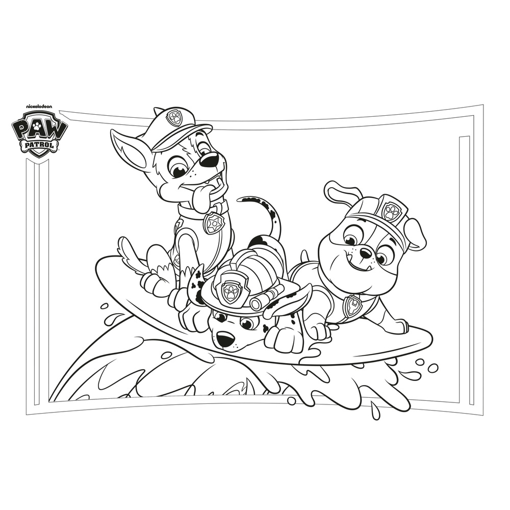 PAW Patrol Riesen-Aktivitäts- und Malblock