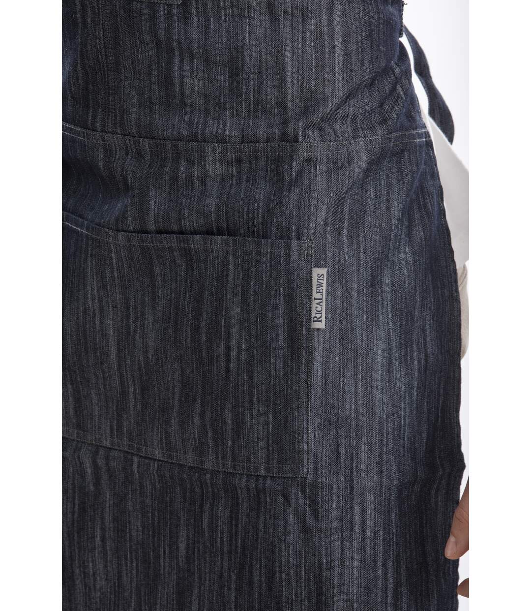 Tablier en denim brut AMALFI BLEU