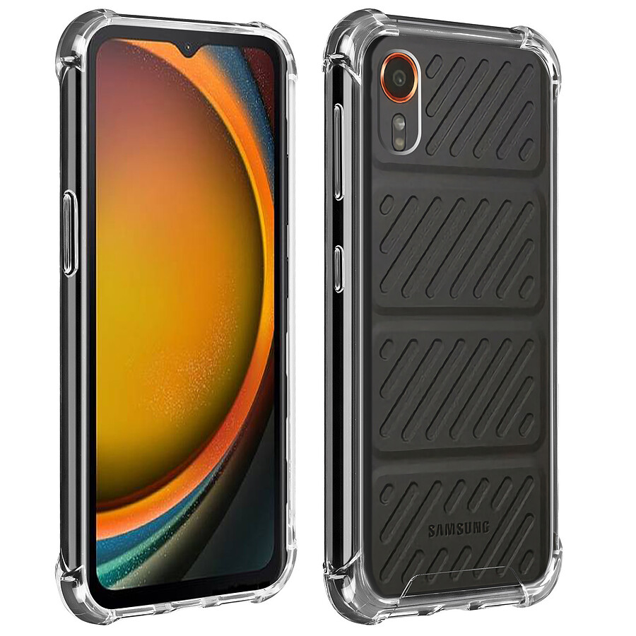 Akashi Coque TPU Angles Renforcés (transparent) - Samsung Galaxy Xcover7
