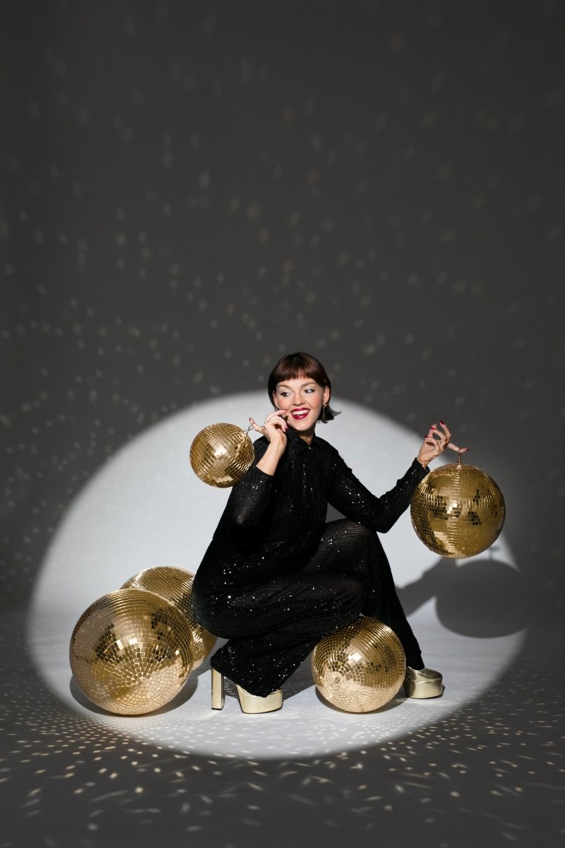 Gouden Discobal 20cm