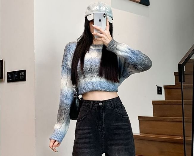 Kira Kira - High Rise Washed Wide Leg Jeans