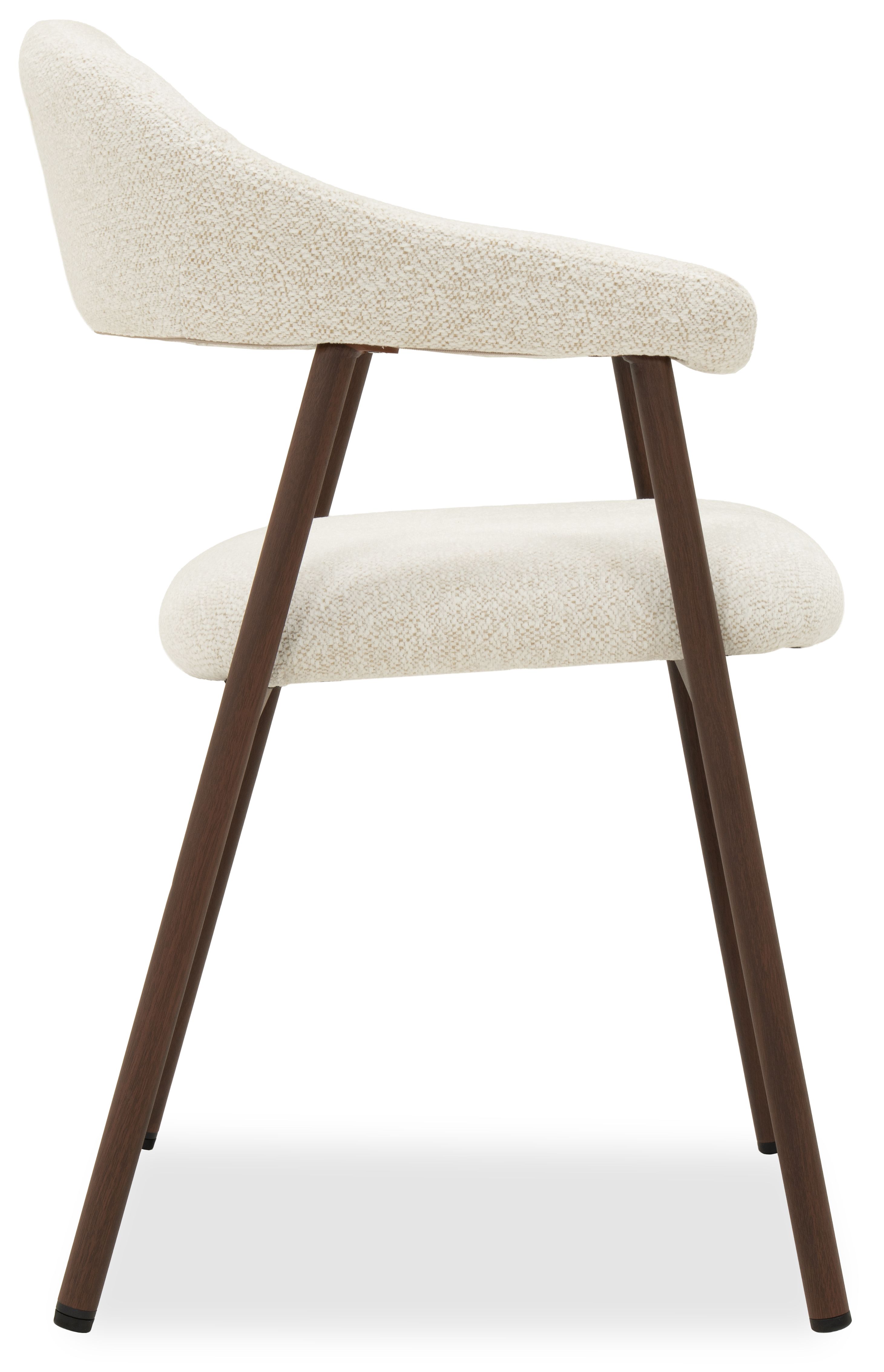 Eetkamerstoel Raven 22 Natural - Walnut Brynjar B54 x D54 x H80 cm
