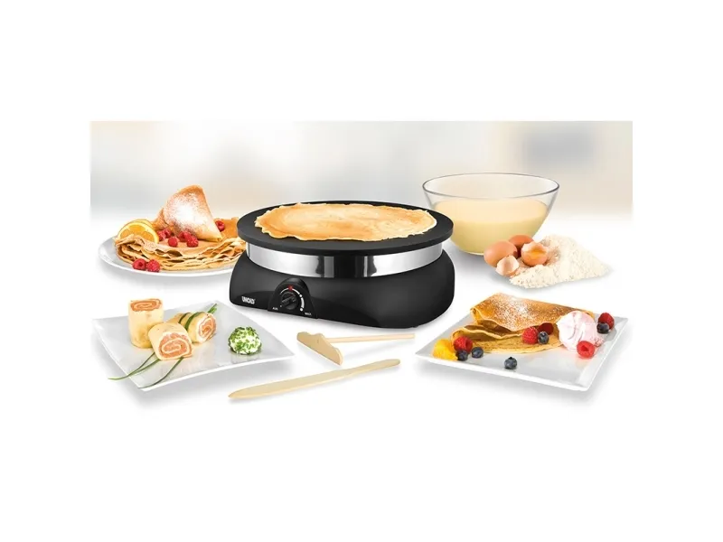 UNOLD Crêpesmaker Profi - Pandekagepande - 1,3 kW - sort