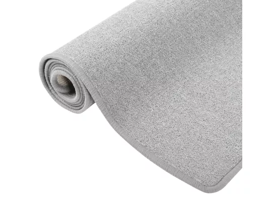 Tapis de couloir gris clair 80x250 cm