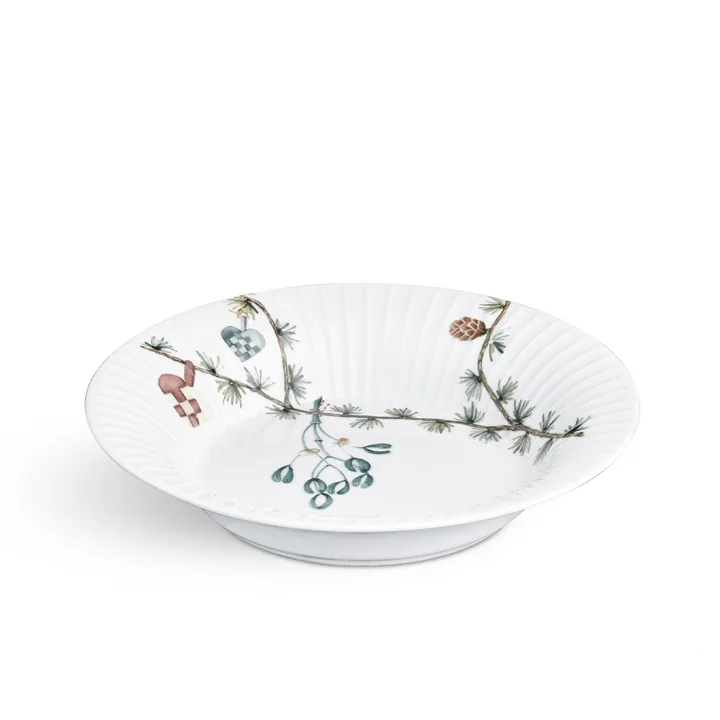 Kähler Design - Hammershøi Weihnachten Teller, Ø 21 cm, weiss