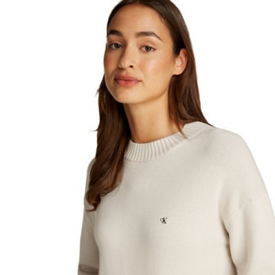 Pull femme Monogram Embro CALVIN KLEIN