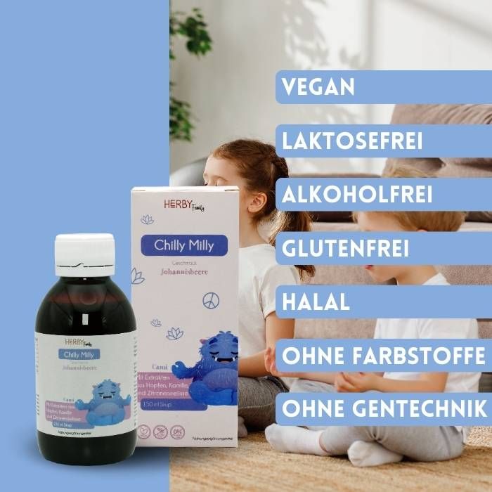 Herby Family Chilly Milly - Sirup für Kinder bei Reizüberflutung und innerer Unruhe