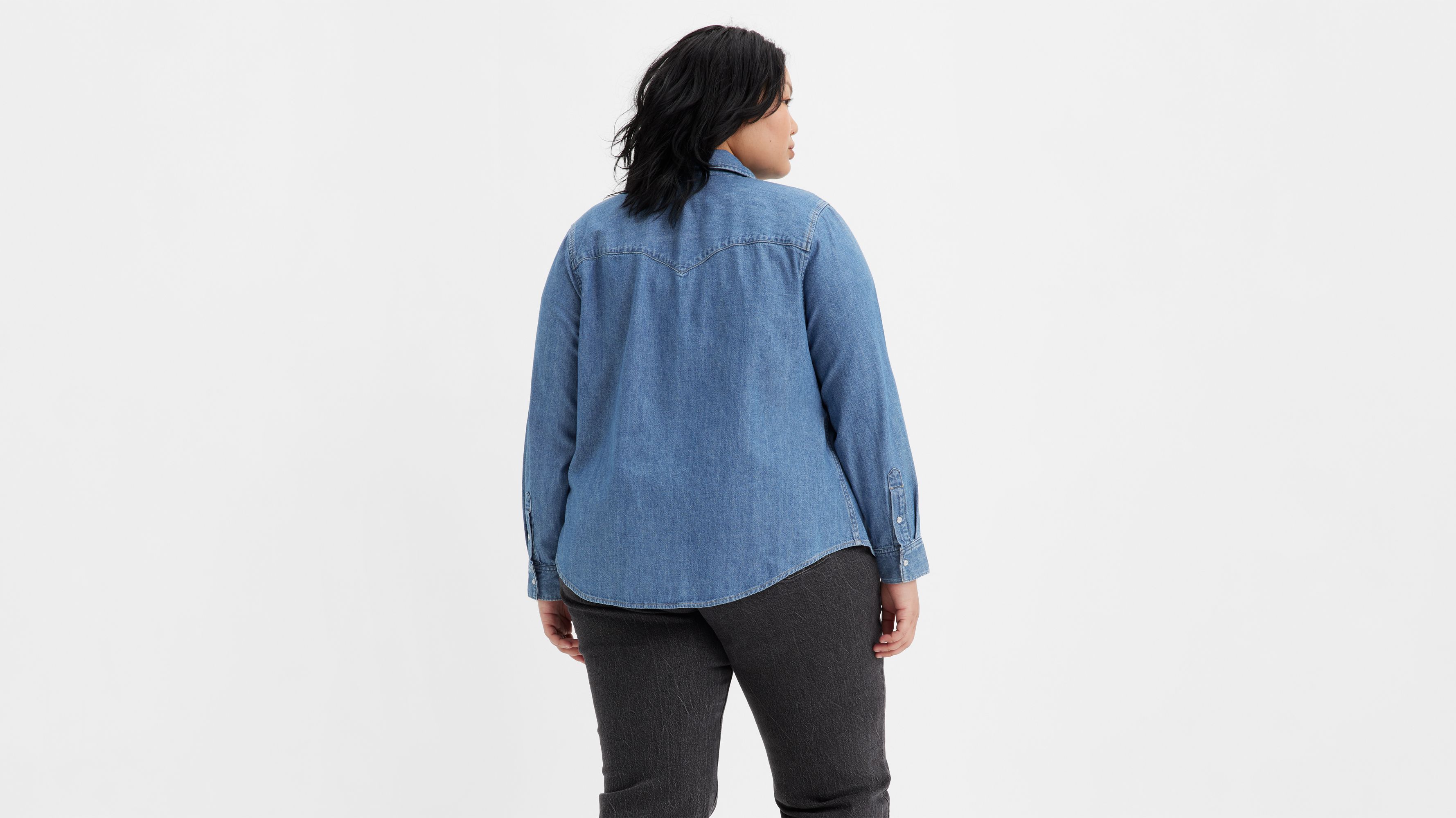Chemise Western emblématique (Grandes tailles) - Going Steady 5 - Bleu