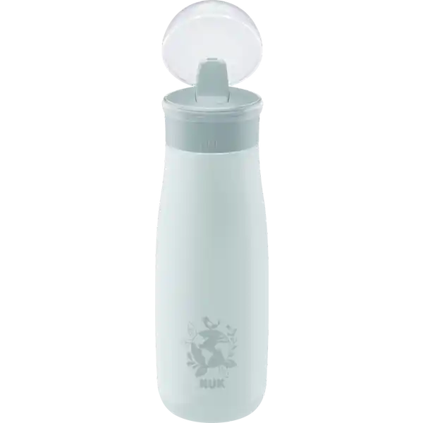 Mini-Me Flip Trinkflasche Edelstahl blau 500ml, ab 12 Monate