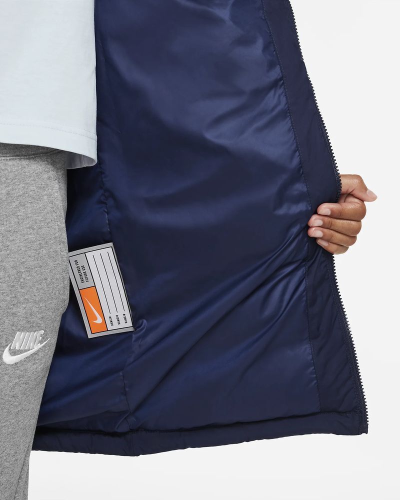 Parka longue Nike Sportswear Bleu Marine pour enfant