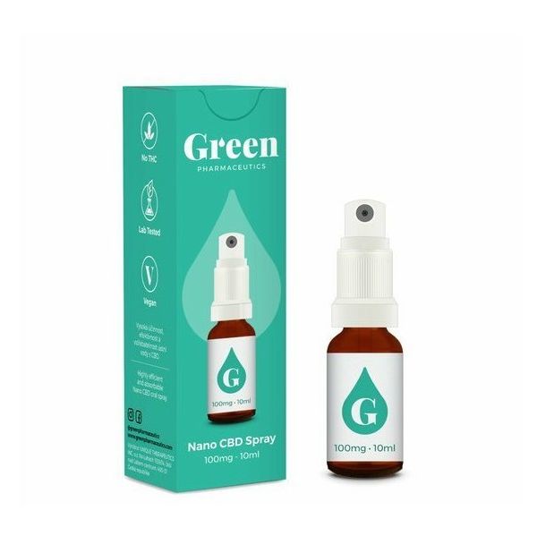 Green Pharmaceutics Nano CBD Spray 100mg 10ml