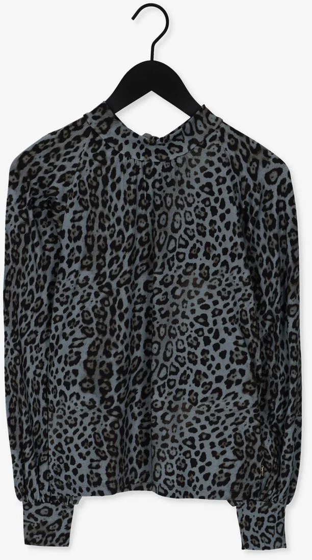 JANSEN AMSTERDAM blauwe jansen amsterdam blouse tamara
