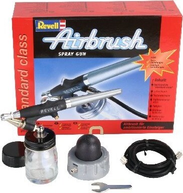 Revell - Airbrush Sæt Til Hobby - Standard Class - 39101