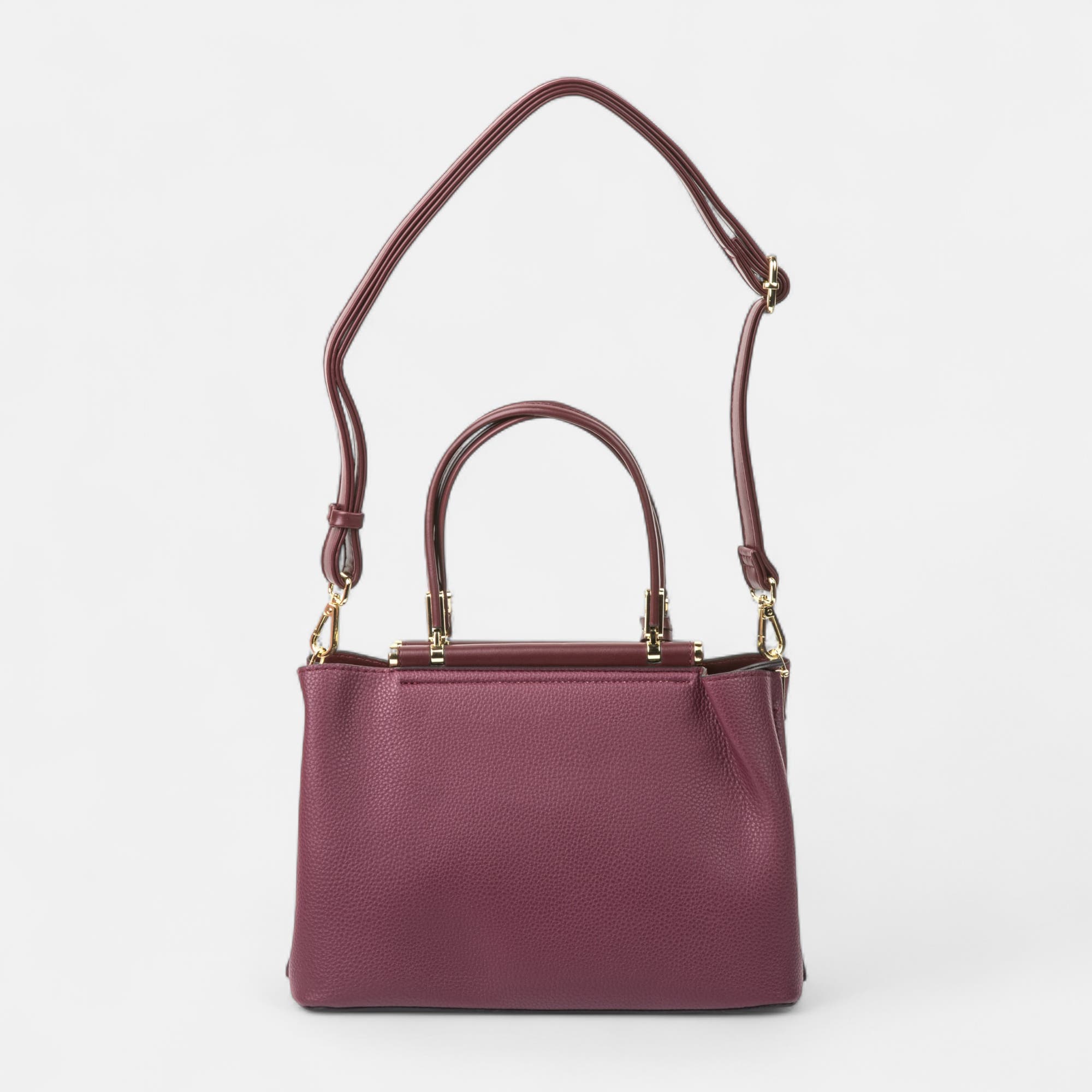 Sac à main bordeaux