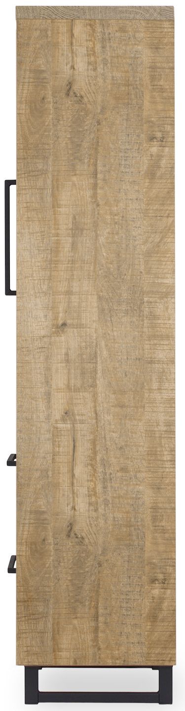 Vitrinekast Lingo - Rimini B65 x D45 x H200 cm