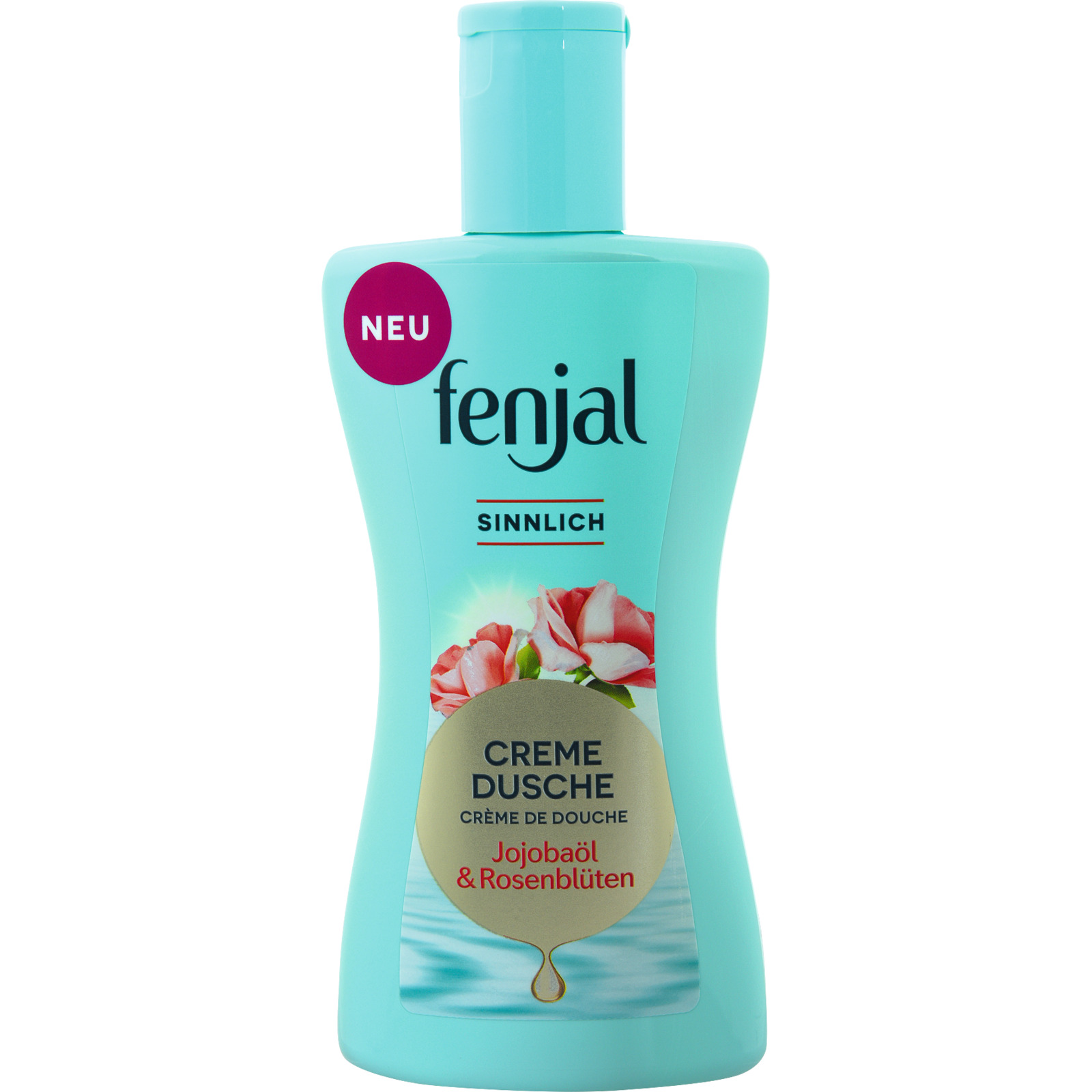 fenjal Creme Dusche SINNLICH Jojobaöl & Rosenblüten 3 x 200 ml