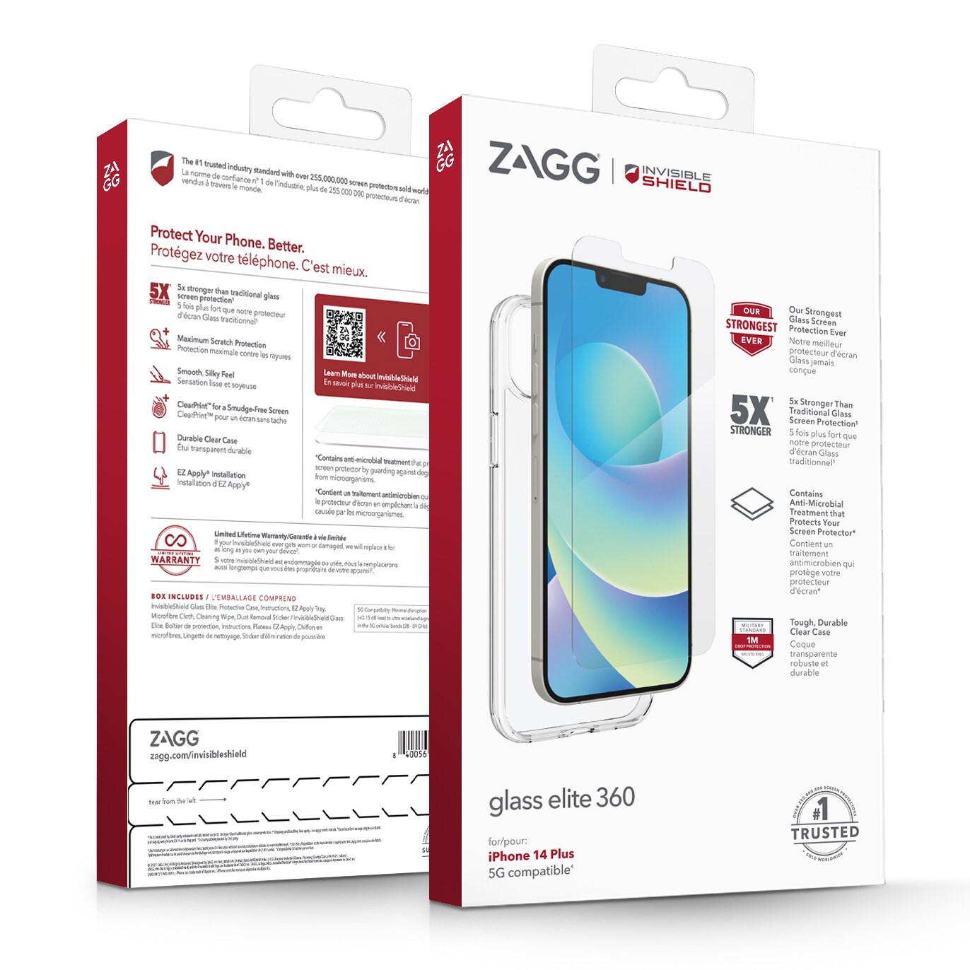 Invisible Shield Glass Elite 360 for iPhone 14 Plus