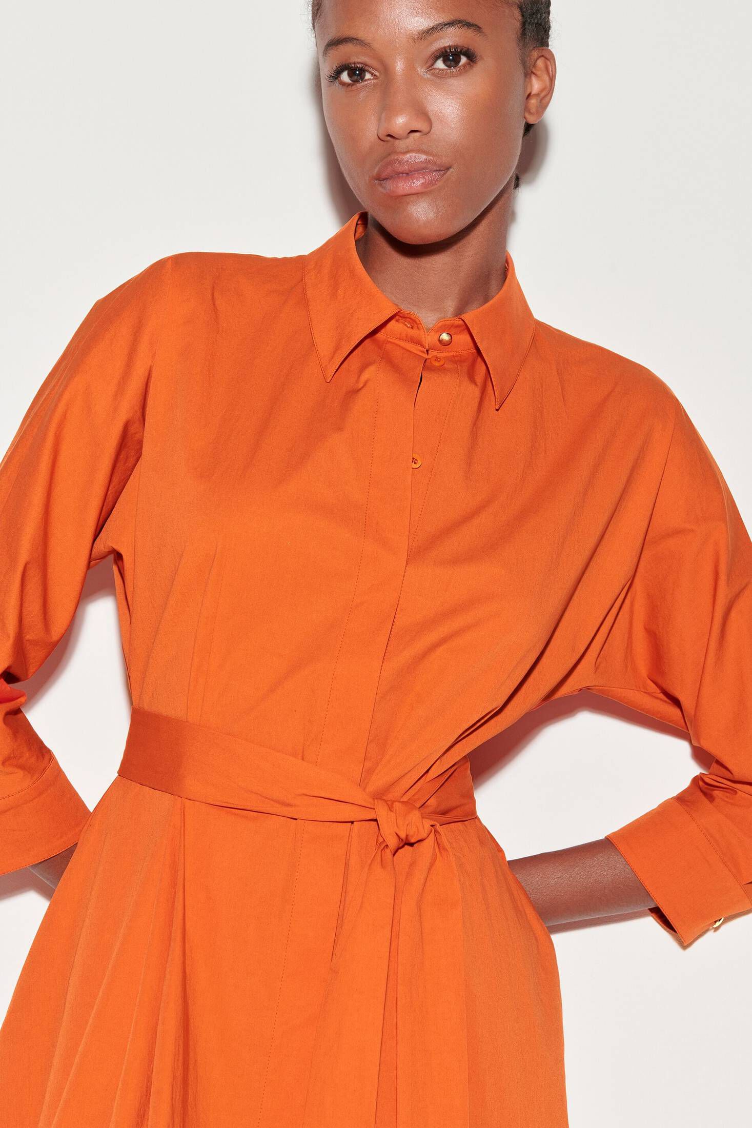 Luisa Cerano| Damen Hemdblusenkleid