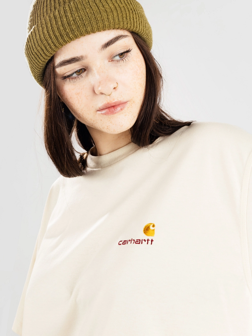 Carhartt WIP American Script T-Shirt natural