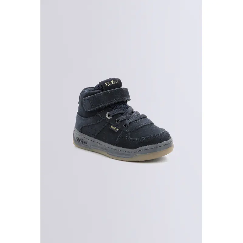 KICKALIEN MARINE SNEAKERS HAUTES Cuir Garçon