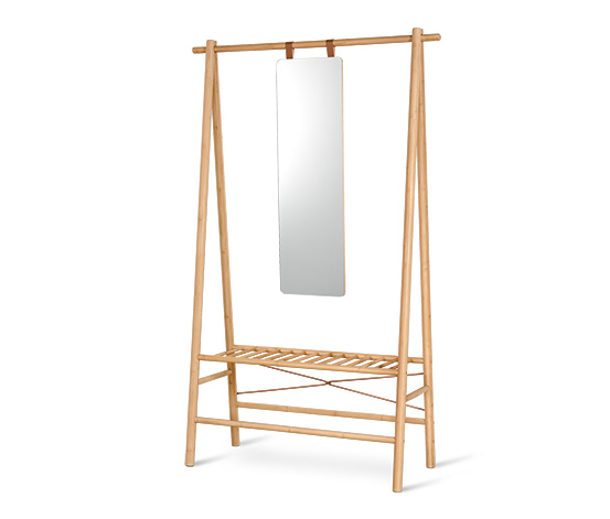 Garderobe mit Spiegel