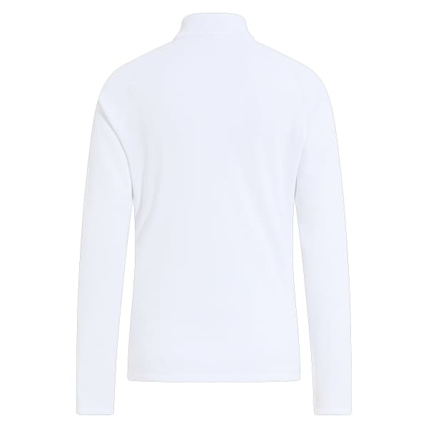 Sweat polaire ODLO MID LAYER 1/2 ZIP BESSO W WHITE/FOLKSTONE GRAY