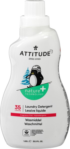 Attitude Little Ones Vloeibaar Wasmiddel – 35 Beurten (1050 ml)